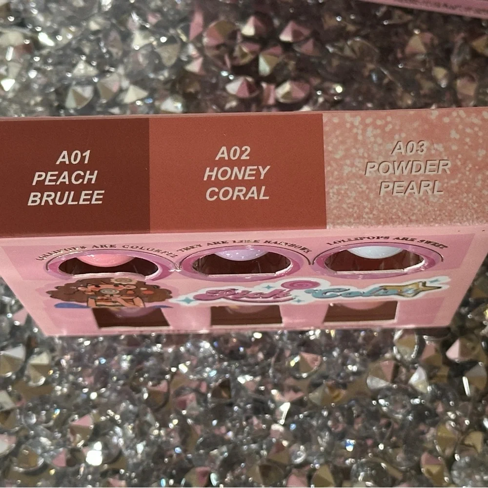NIP Kevin & Coco Rich Color Lip Gloss Set. Retail $18.00